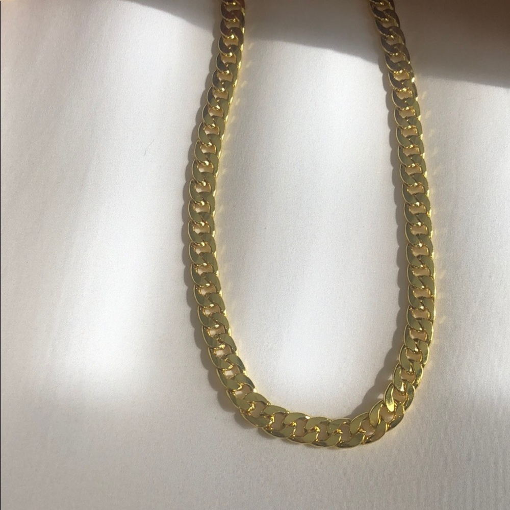 Gold Cuban Link Necklace